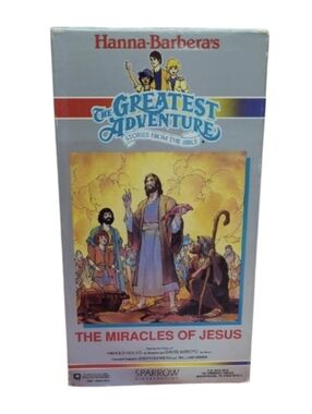 🎬 Vintage VHS – The Miracles of Jesus | Hanna-Barbera Bible Series 📼
